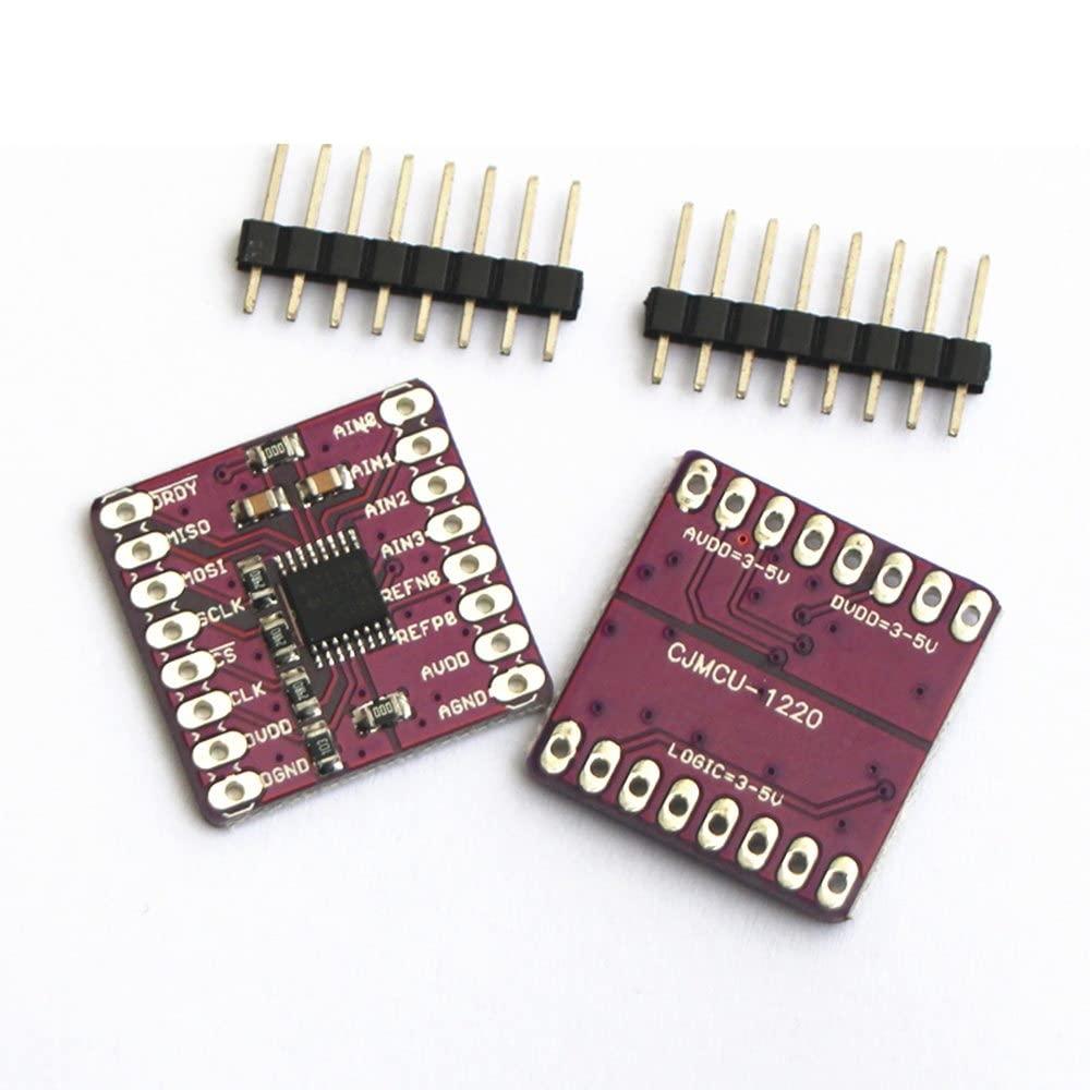 Midzooparts ADS1220 24-Bit 4 Channel SPI ADC (2PCS)