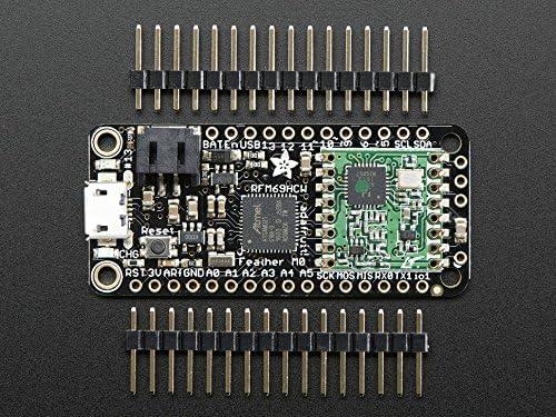 Adafruit 3176 Feather M0 RFM69HCW Packet Radio - 868 or 915 MHz