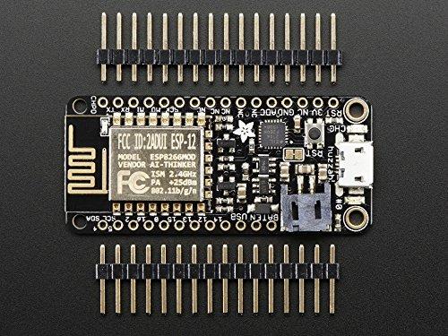 Adafruit 2821 Feather Huzzah with ESP8266 Wi-Fi with Loose Headers