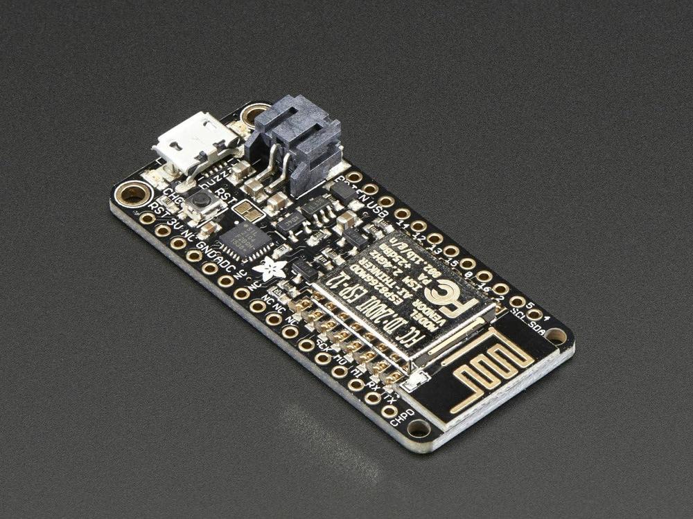 Adafruit 2821 Feather HUZZAH with ESP8266 WiFi with Loose Headers