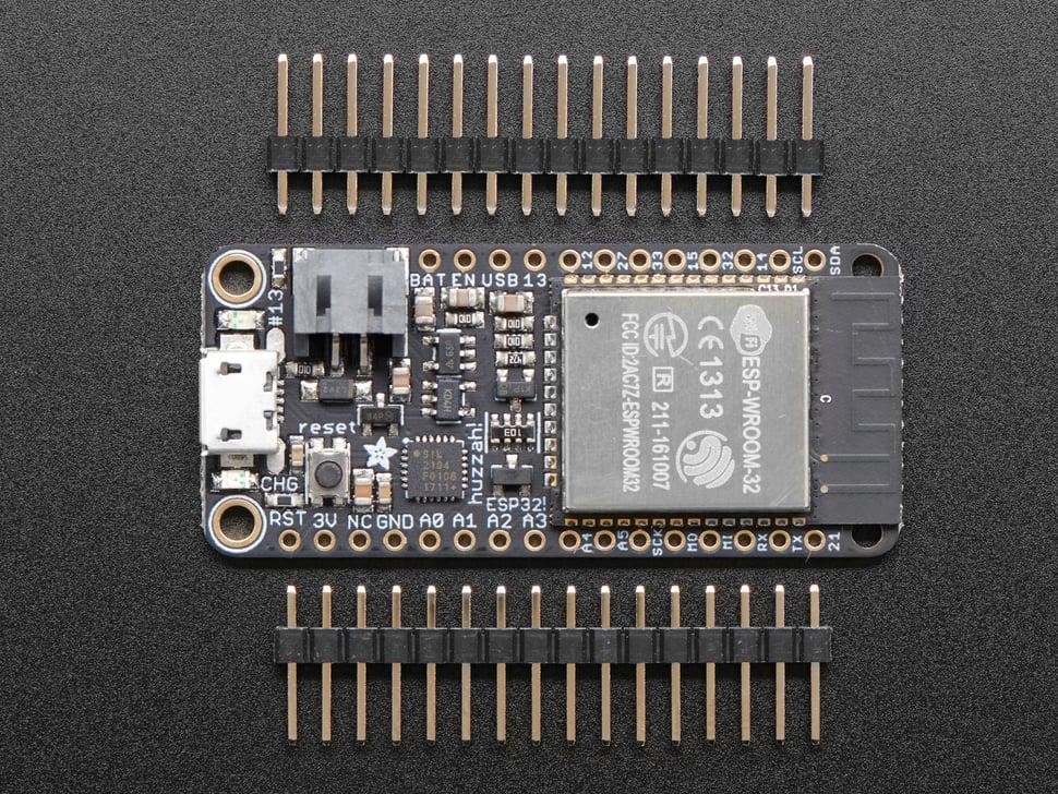 Adafruit 3405 HUZZAH32 - ESP32 Feather Board with Loose Headers