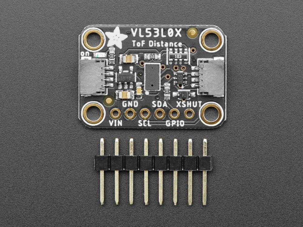 Adafruit 3317 VL53L0X Time of Flight Distance Sensor - ~30mm to 1000mm