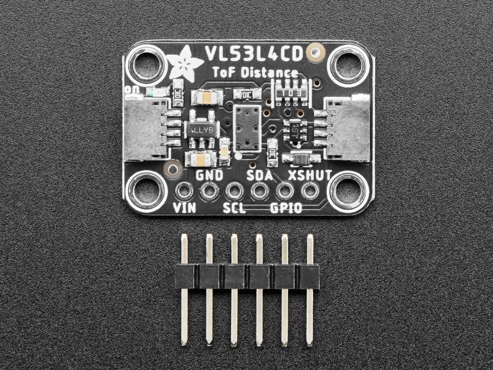 Adafruit 5396 VL53L4CD Time of Flight (ToF) Distance Ranging Sensor ~1mm to 1300mm