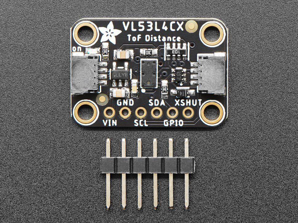 Adafruit VL53L4CX Time of Flight (ToF) Distance Sensor ~1mm to 6000mm (PID 5425)