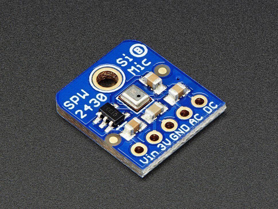 Adafruit Silicon MEMS Microphone Breakout - SPW2430 (PID 2716)