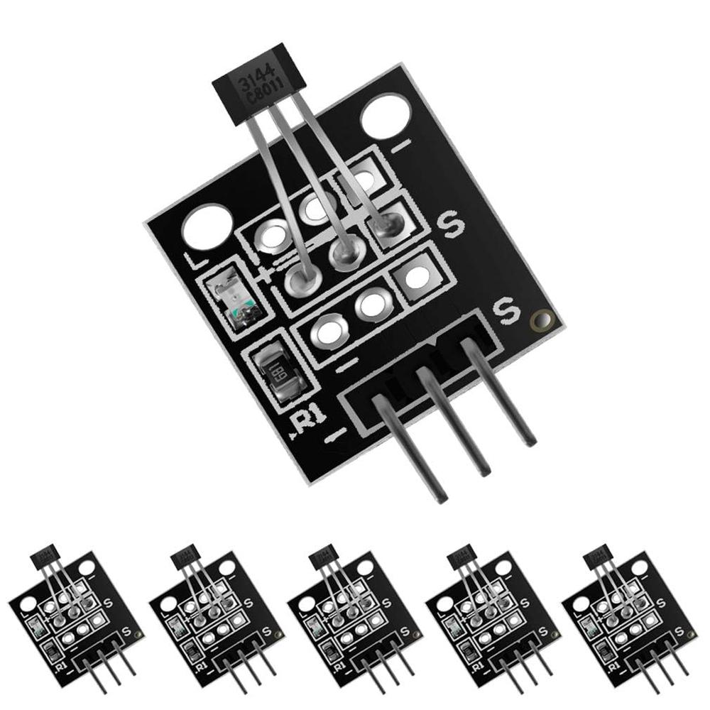 A3144 Hall Effect Magnetic Switch Sensor Module KY-003 (6PCS)