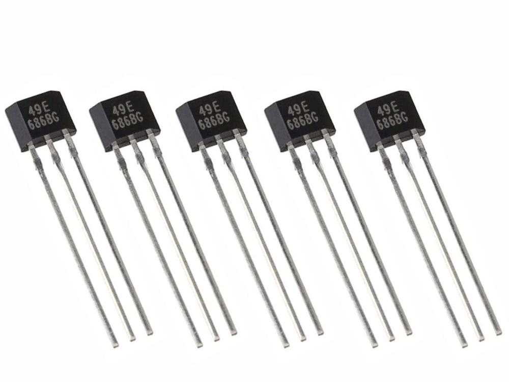 49E Linear Hall Effect Sensor (5PCS)