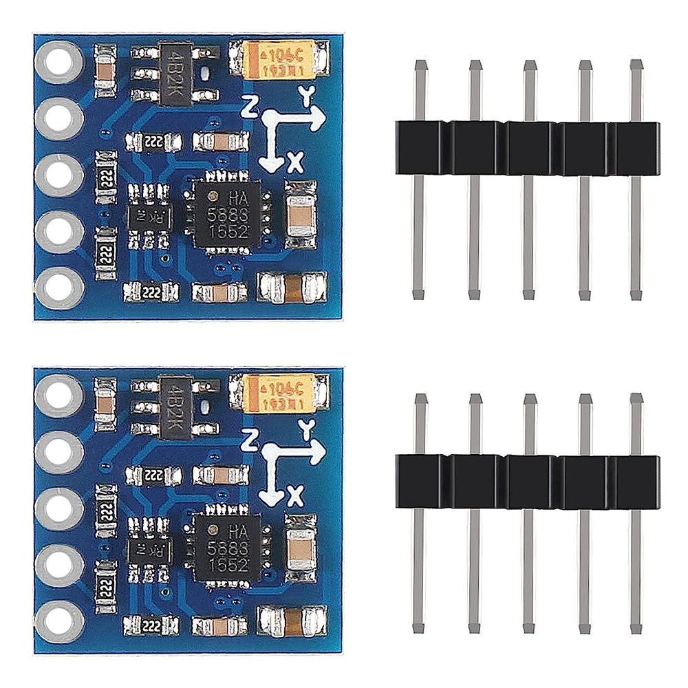 AITIAO GY-271 QMC5883L Triple Axis Compass Magnetic Sensor Module (2PCS)