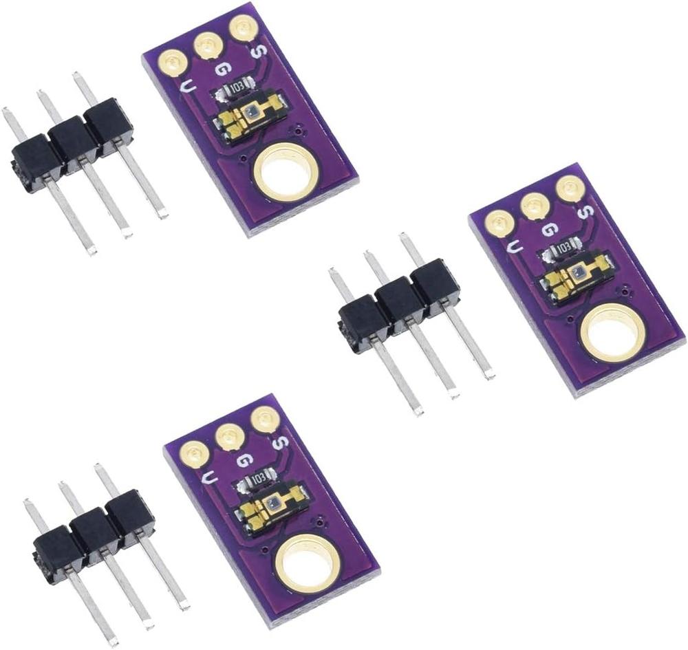 HiLetgo TEMT6000 Ambient Light Sensor Module (3PCS)