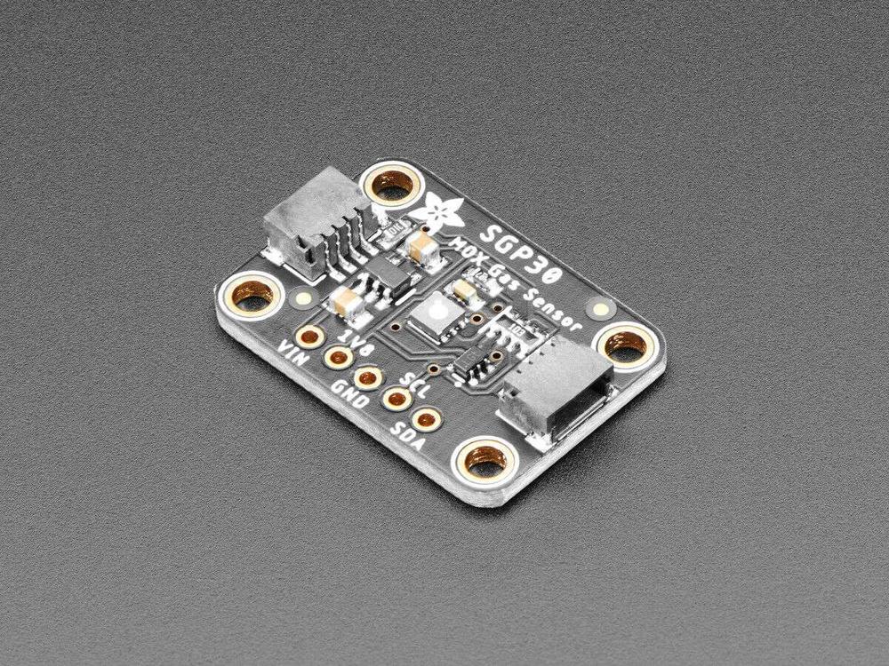 Adafruit 3709 SGP30 Air Quality Sensor Breakout - VOC and eCO2 - STEMMA QT / Qwiic