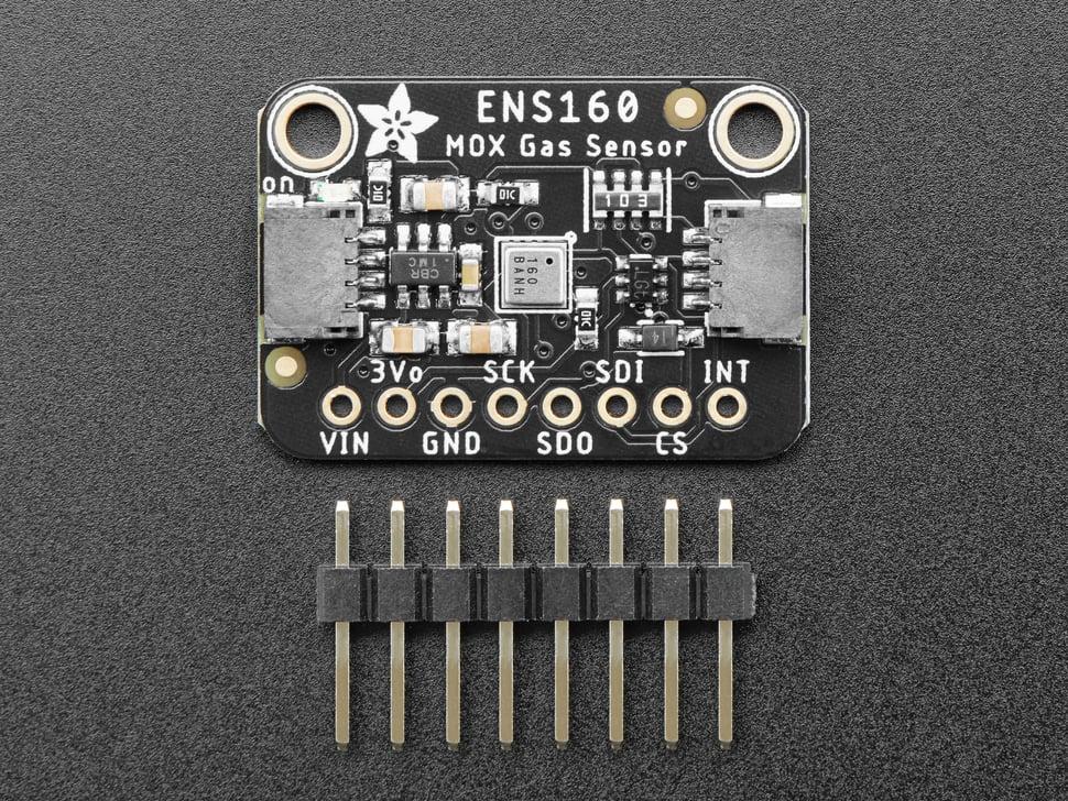 Adafruit 5606 ENS160 MOX Gas Sensor - Sciosense CCS811 Upgrade - STEMMA QT / Qwiic