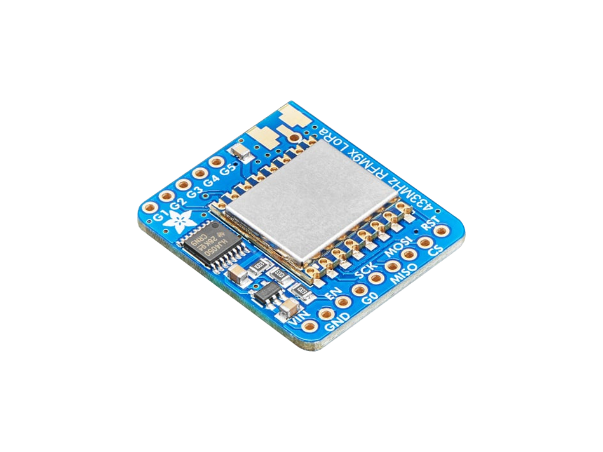 Adafruit RFM96W 433MHz LoRa Module with Protective Metal Tin